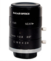 75 mm machine vision lenses (BMT-2875D) balaji optics in india
