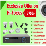 SPECIAL offer on Hi-focus 1MP CCTV cameras Kit