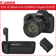 Brand new Canon Eos-5d Mark Ii 21.1mp Camera 24-105mm Lens Kit